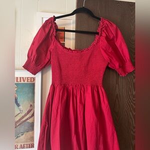 Hill House Red Nap Dress- Naia size Medium